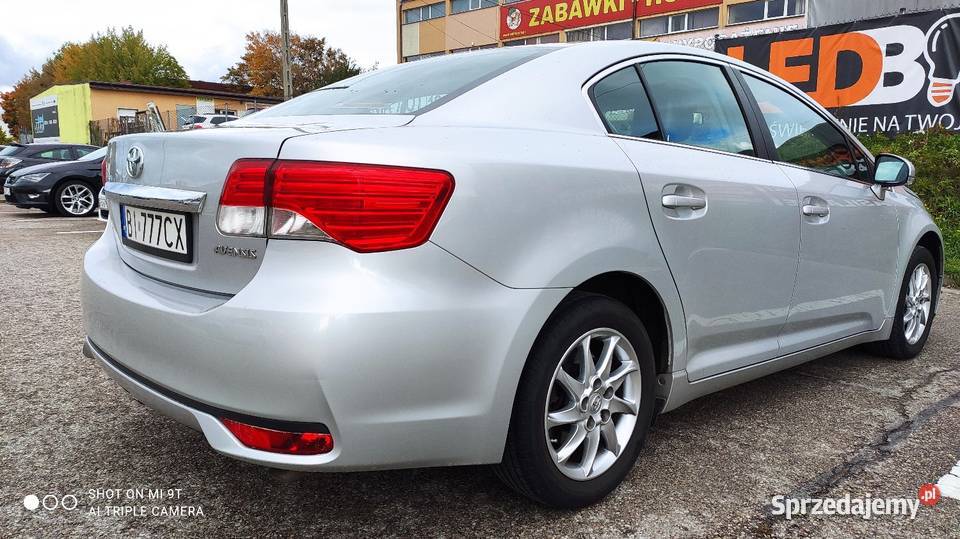 Toyota Avensis 2012 salon 20D4D 160 000 poduszka powietrzna Białystok sprzedam