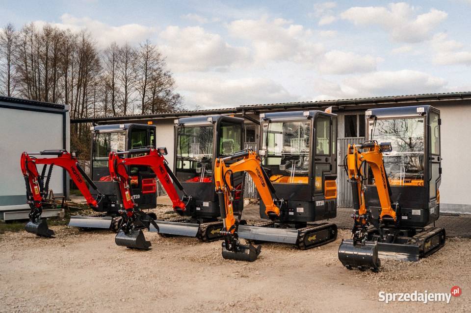 Mini koparka 18t Gwarancja Leasing KREDYT