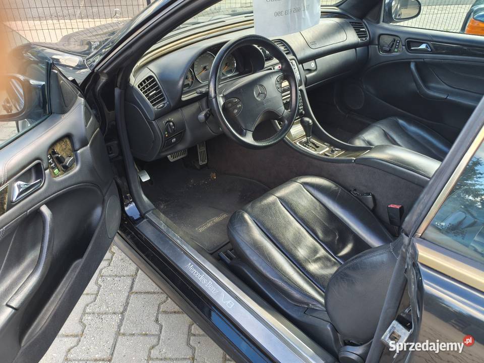Mercedes CLK W208 55 AMG Cabrio Zarejestrowany w Polsce dolnośląskie Wrocław
