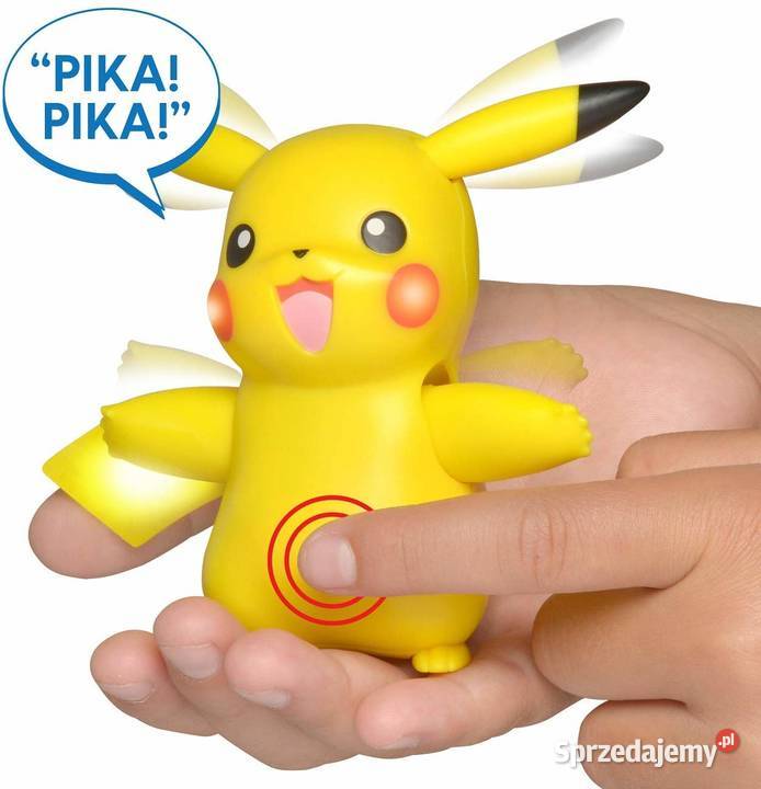 Interaktywna Figurka Pokemon Pikachu 100 Reakcji 4 lata+
