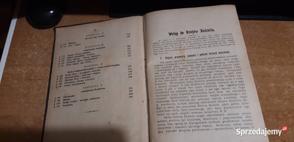 DZIEJE KOŚCIOŁA POWSZECHNEGO KSWKRYNICKI 1925 Iwno sprzedam