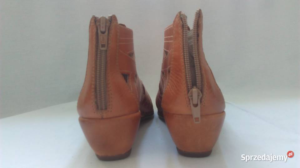 BUTY brąz Sandały r 375 damskie SKÓRA Pikolinos Półbuty Białystok