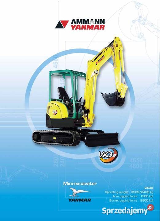 Yanmar ViO50 ViO55 Instrukcja katalognapraw