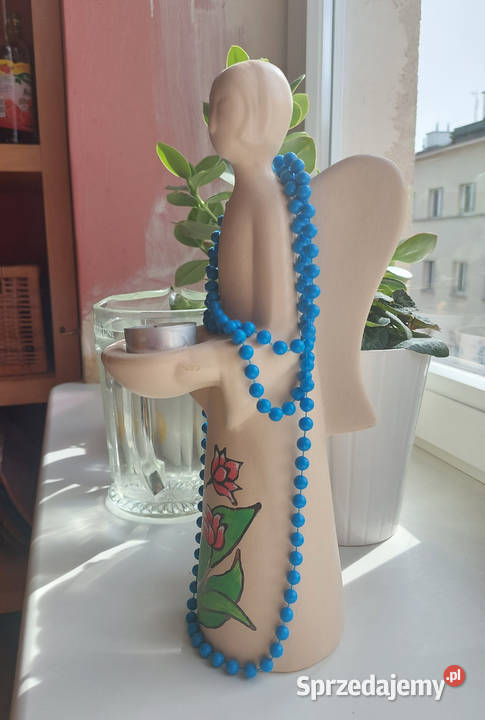 Figurka terakota jasna na świeczki Warszawa