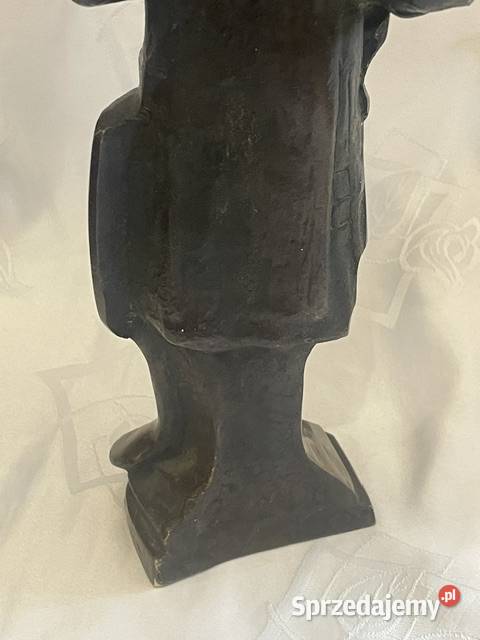 Figurka woja z brązu małopolskie Kraków sprzedam