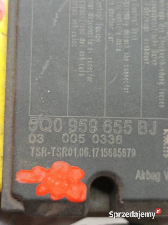 SENSOR AIRBAG 5Q0959655BI Audi A3 III 2013 2020