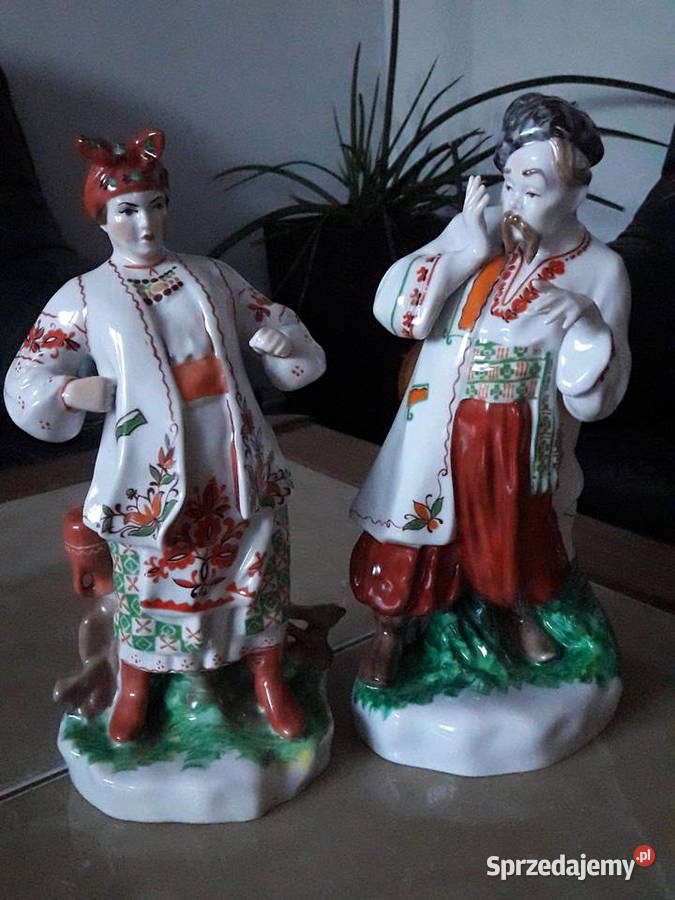 Porcelanowa figurka Odarka Korosten Ukraina Porcelana i szkło Janów Lubelski