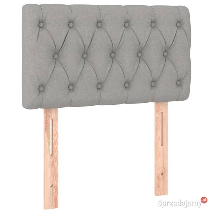 vidaXL Zagłówek do łóżka jasnoszary 80x7x7888 Warszawa sprzedam