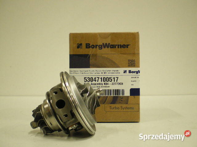 Nowy rdzeń CHRA BorgWarner KKK 53047100517 Siedlce