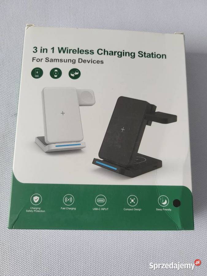 OUTLET Stacja ładująca 3w1 do urządzeń Samsung