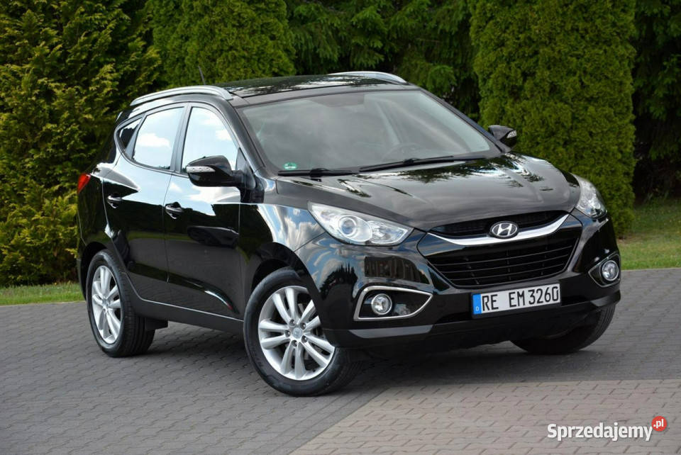 Hyundai ix35 Premium 4WD Skóry Panorama Keyless ogranicznik prędkości Ostrów Mazowiecka sprzedam
