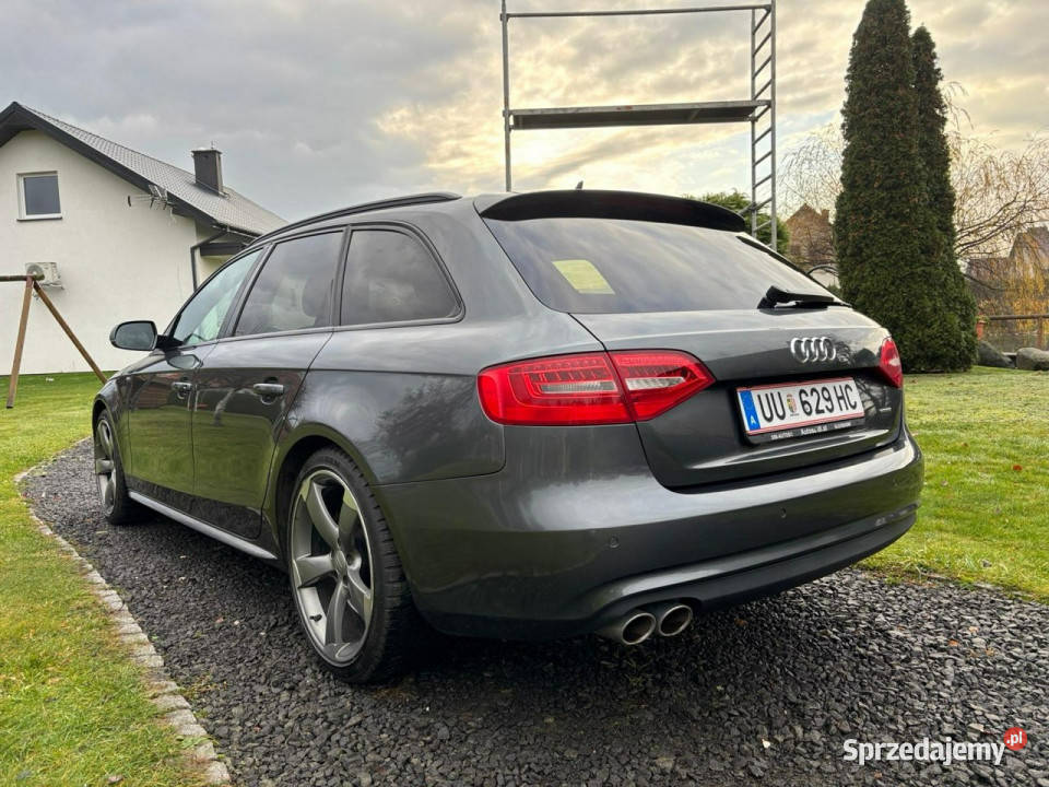 Audi A4 Quattro 190 3x SLine 2015 Alcantara B8 napęd 4x4 Audi Nysa