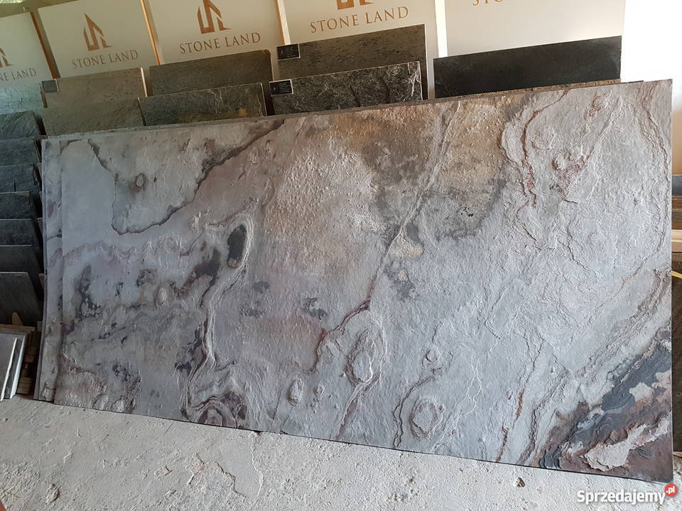 Fornir kamienny na ścianę meble Silver White dolnośląskie