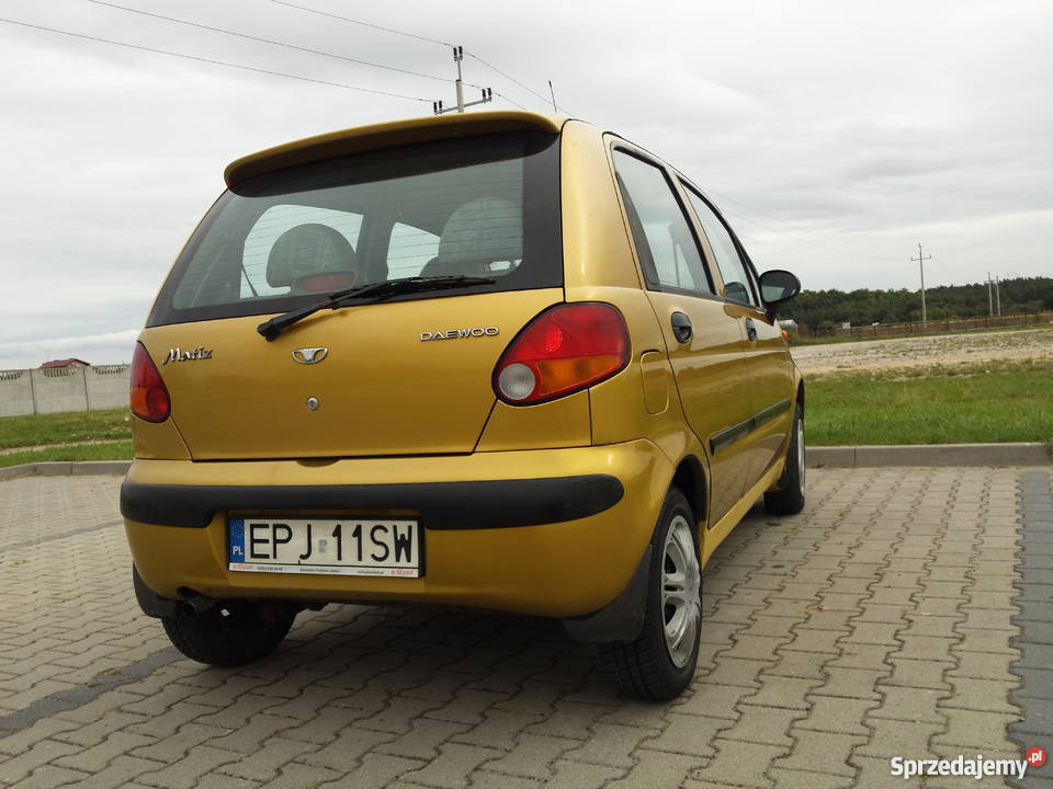 Daewoo matiz 08 ben dlugie oplaty sprawny Pajęczno