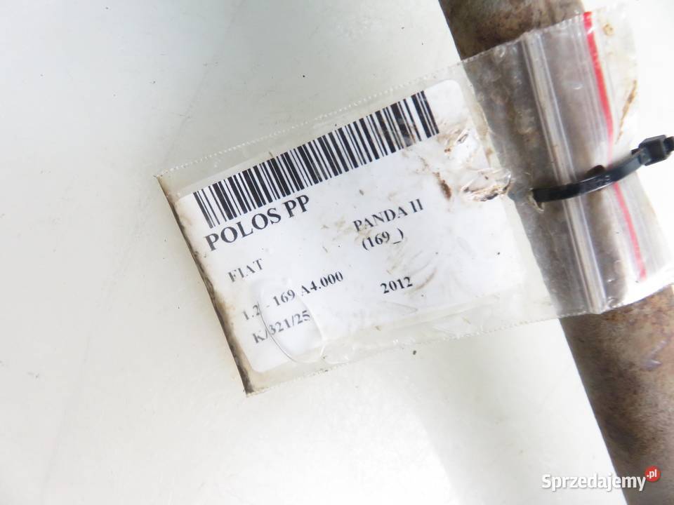 PÓŁOŚ PRAWA PRZEDNIA FIAT PANDA II 12