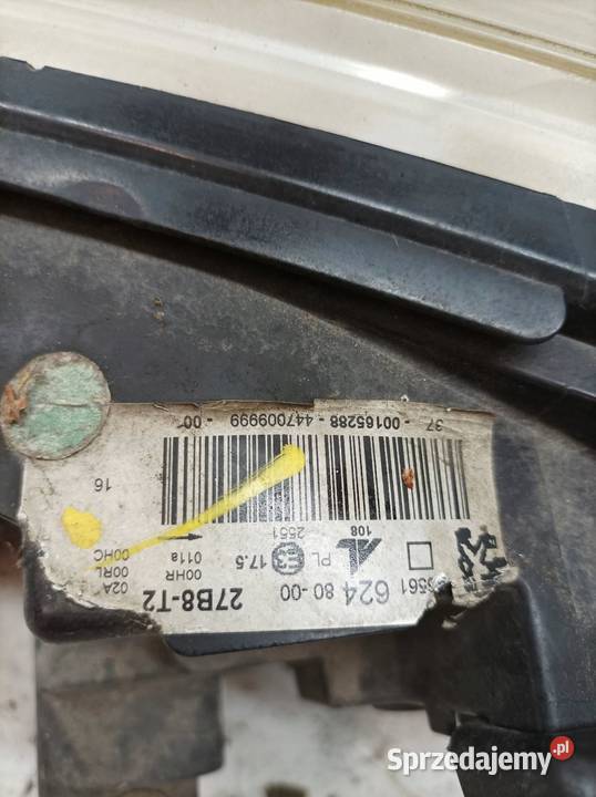 LAMPA PRZÓD PRAWA EU 9656162480 Peugeot 308 I świętokrzyskie