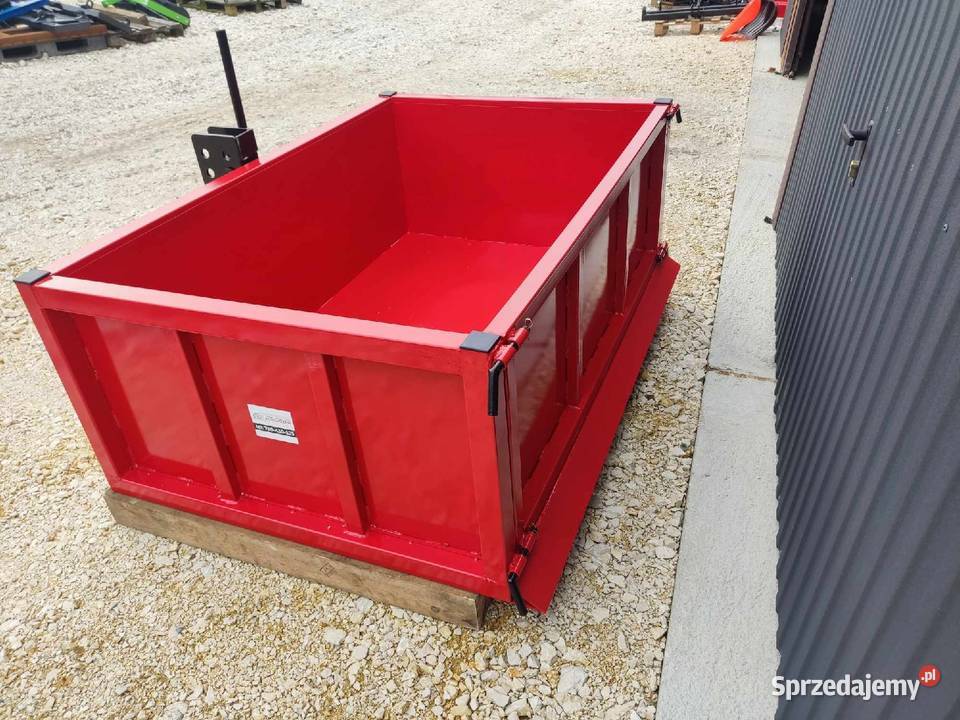 Skrzynia transportowa na tylni tuz załadunkowa nieuszkodzony Kamień Pomorski