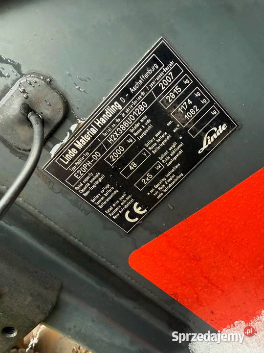 maszt LINDE E16 Triplex 620m przesuw 4sekcja sprzedam