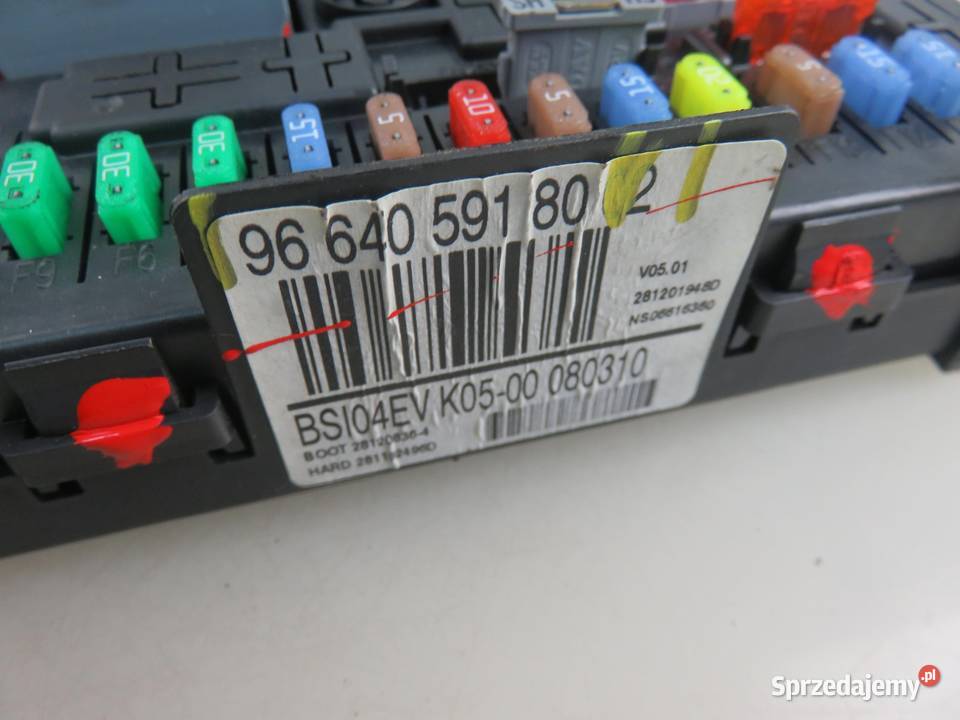 BSI CITROEN C4 I 14 16V KFU ET3J4 9664059180