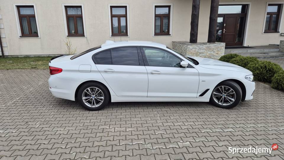BMW 520d G30 Sportline Salon Polska lakier metallic łódzkie Tuszyn sprzedam