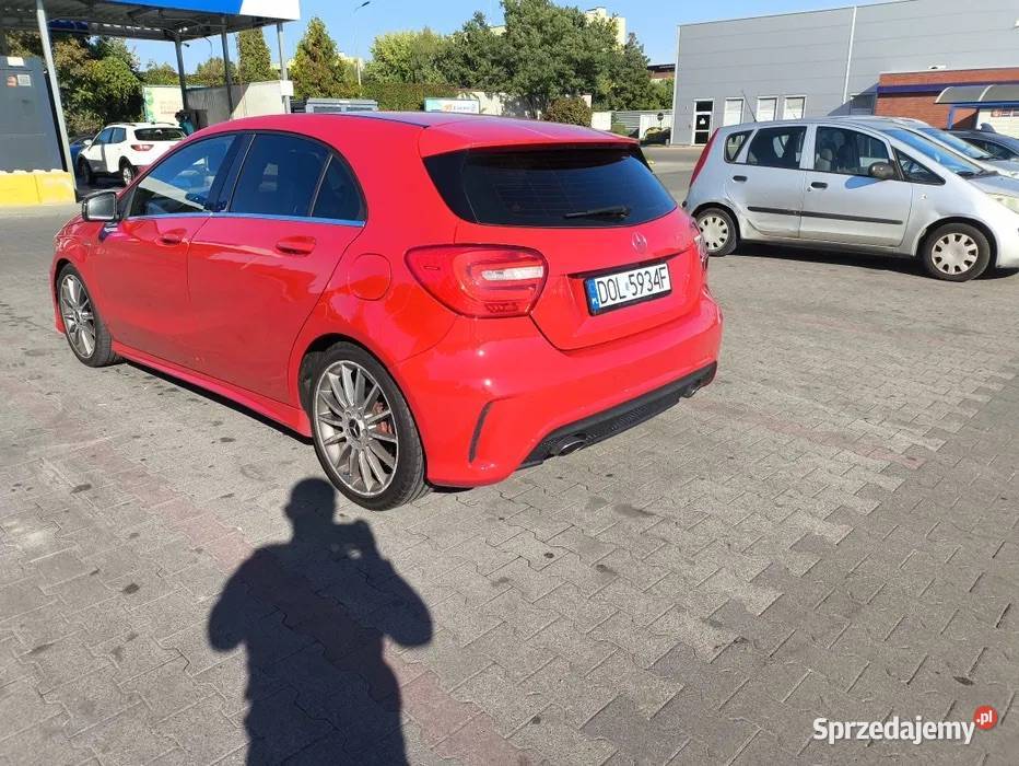 MercedesBenz A180 W176 16 122 AMG Line nieuszkodzony Klasa A Wrocław