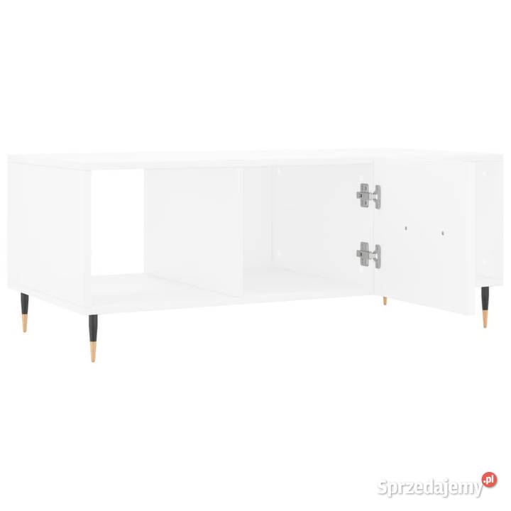 Stolik kawowy biały 102x50x40 materiał mazowieckie Warszawa