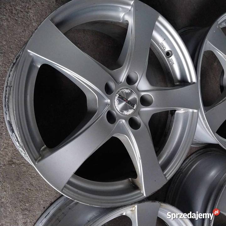 Felgi aluminiowe 17 5X108 J7 ET48 Średnica 17" Legnica