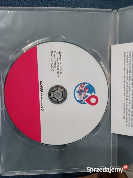 Płyta mapy 20122015 CD500DVD800 do Opel łódzkie Bełchatów