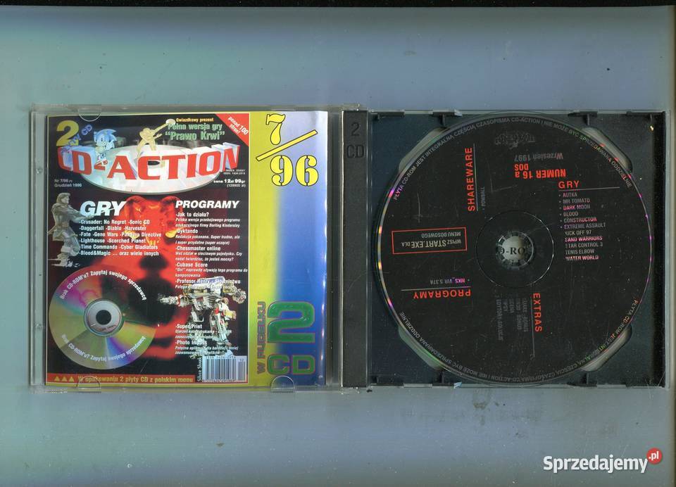 CD Action Dark Colony Panzer General 2 091997 16 Szczecin sprzedam
