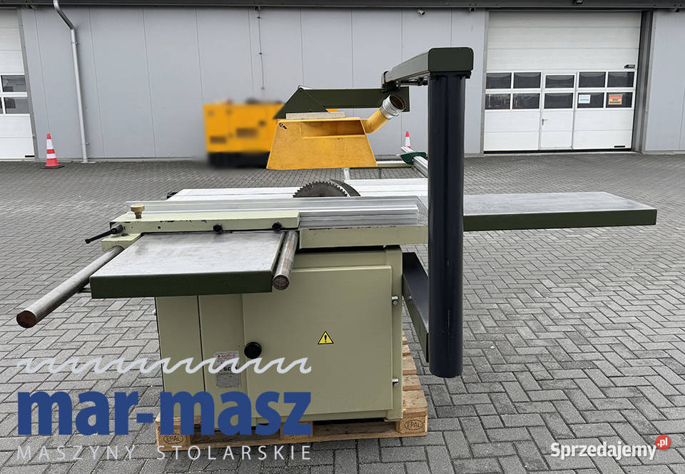 Piła pilarka formatowa wózek 1600 SCM SI 16 SW Produkcja Sierakowska Huta