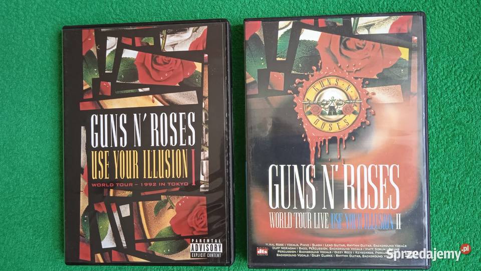 Guns n Roses DVD cz 1 i 2 koncert