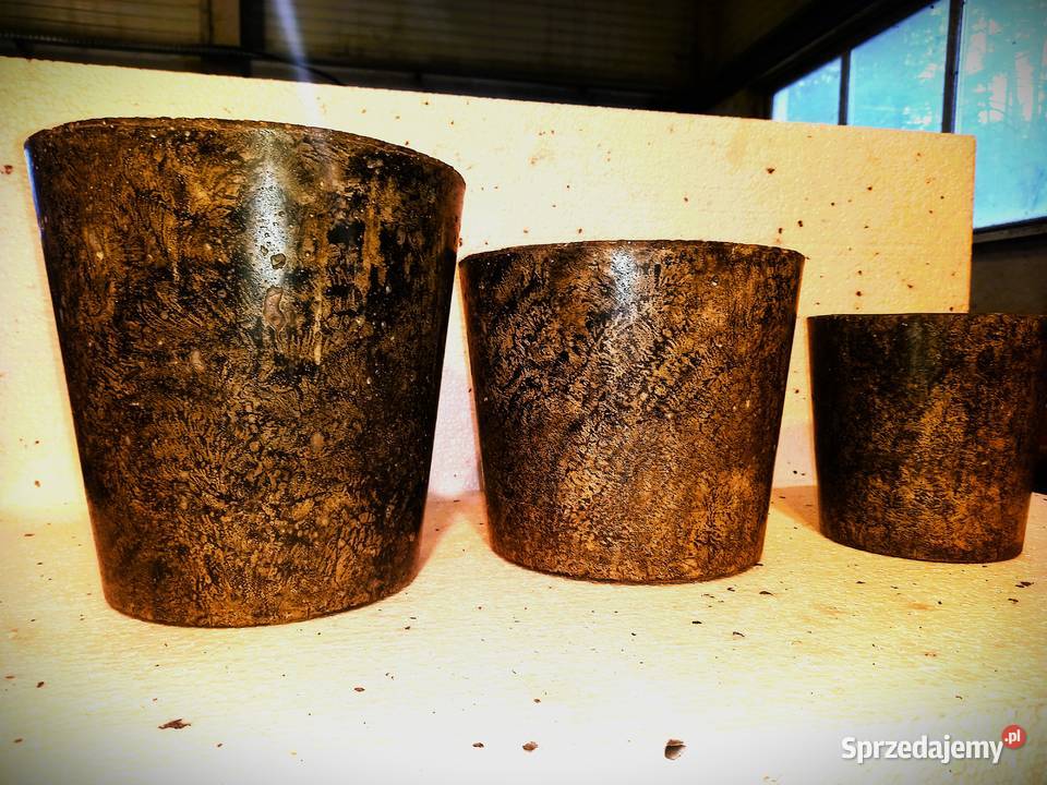 Doniczki betonowe Grodzisko