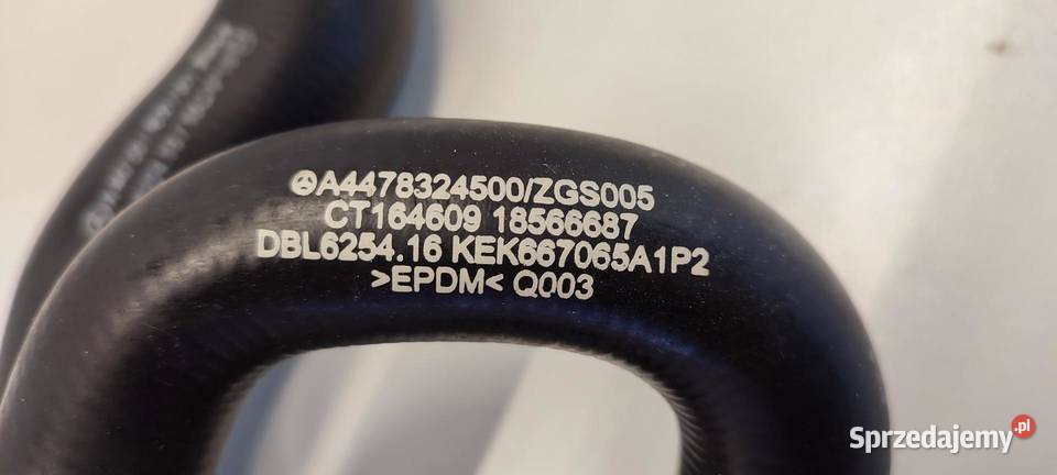 MERCEDES VITO W447 RURA PRZEWÓD WODY A4478324500