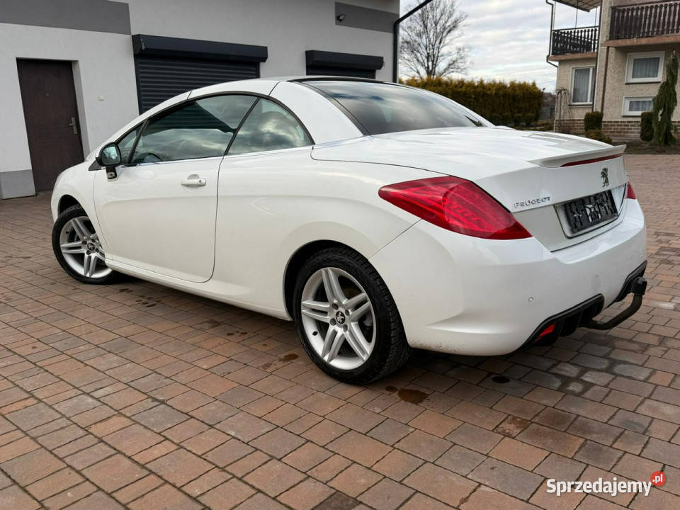 Peugeot 308 CC Bezwypadkowy piękny cabriolet elektryczne lusterka 308 CC
