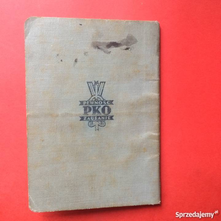 838 Książeczka Wkładkowa PKO