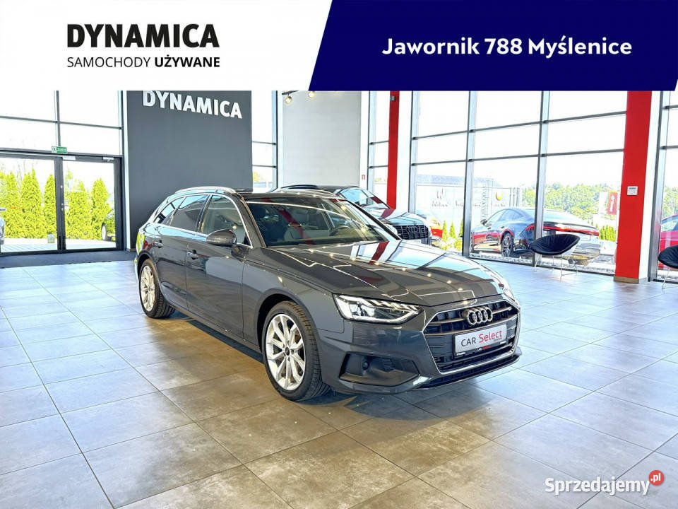 Audi A4 Avant 35TFSI mHEV 150 Stronic 2023 r czujnik deszczu Myślenice