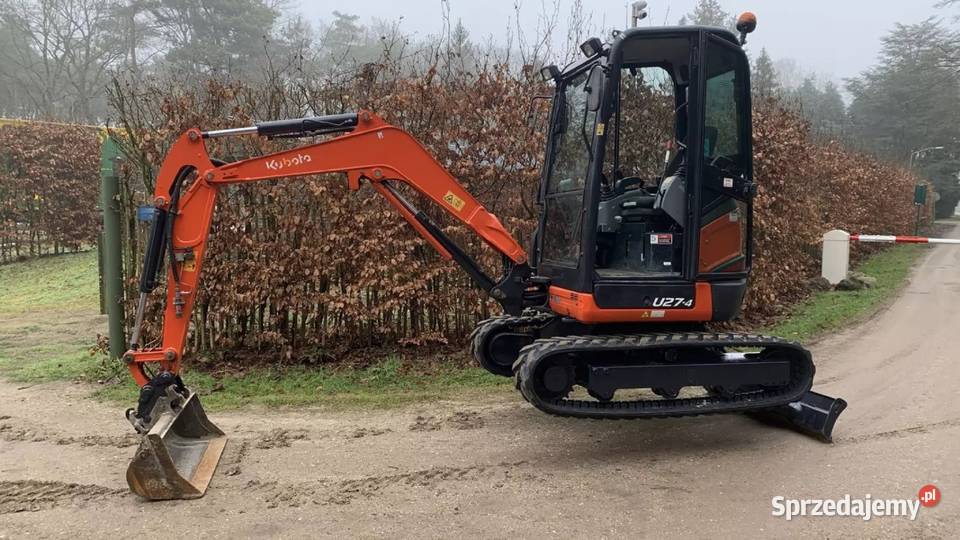 KUBOTA U274KLIMATYZACJA SZYBKOZŁĄCZA Polik