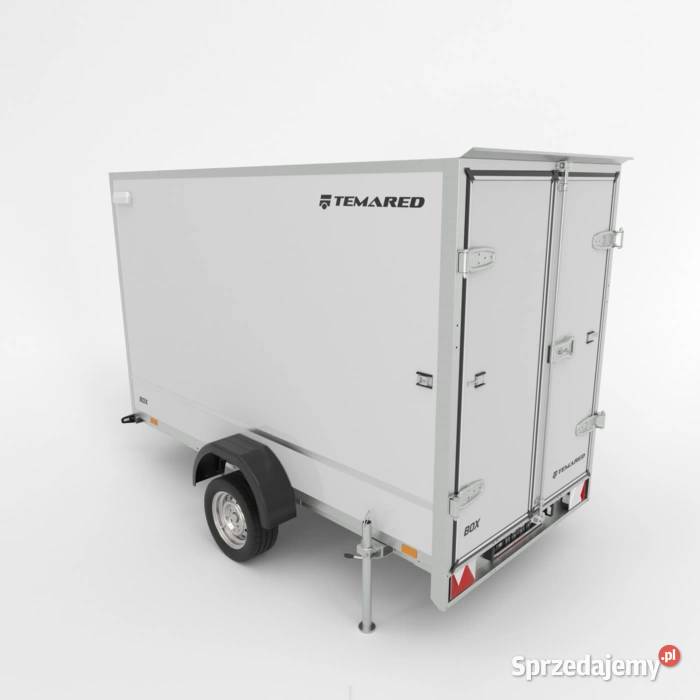 Przyczepka samochodowa BOX 3015C zabudowana 955kg Ostrołęka