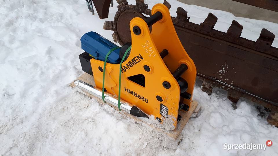 NOWY młot wyburzeniowy HMB 680 do koparki 57t pełny VAT
