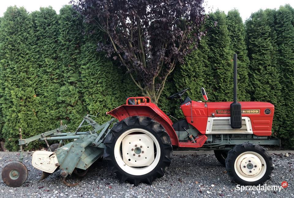 Traktorek 4x4 Yanmar YM1610D z glebogryzarką Pozostałe Kraśnik