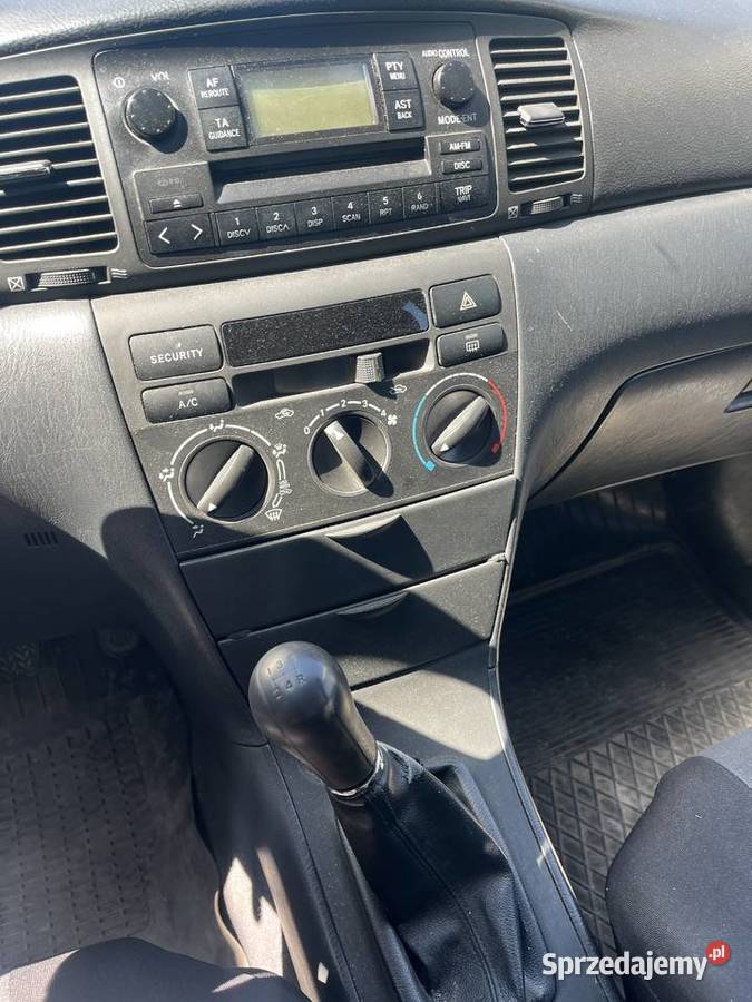 Toyota Corolla e12 14 gaz sekwencja sprawna Corolla świętokrzyskie