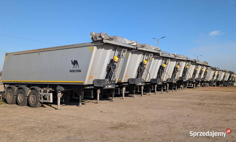 Wielton NW3 waga 62 t poj 38m3 elek dach Teflon Kraków