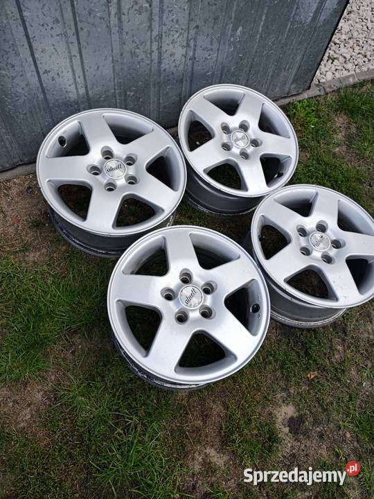 Komplet alufelg felgi aluminiowe Aluett 15 5x110 Samochodowe świętokrzyskie Starachowice