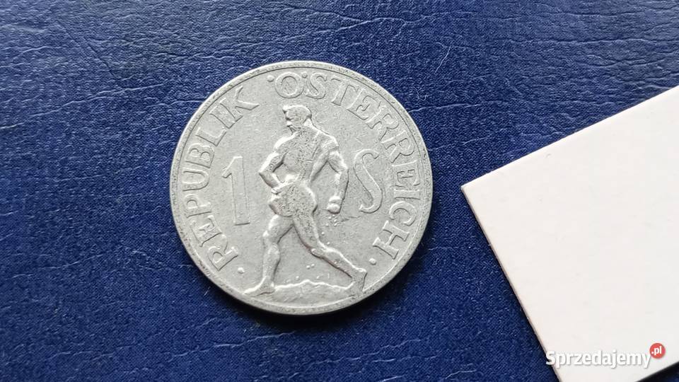 Stare monety 1 szyling 1947 Austria Lesko sprzedam