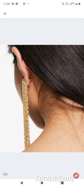 ASOS Wytworne długie kolczyki wieczorowe z Kraków