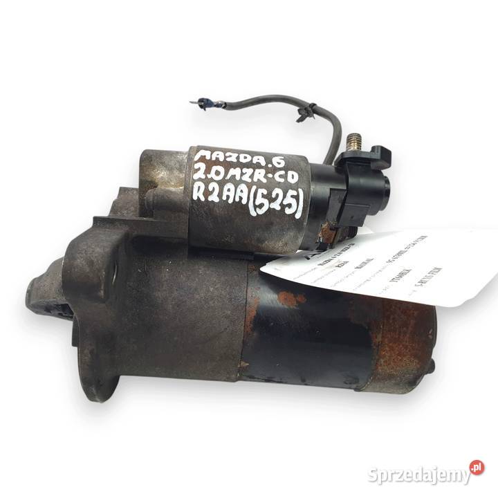 ROZRUSZNIK Mazda 6 GH 22 MZRCD R2AH M001T30971 osobowe Układ elektryczny silnika Chełm sprzedam