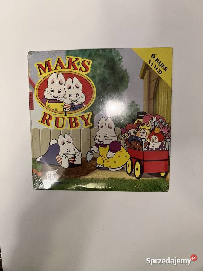Maks i Ruby VCD 6 Bajek CD sprzedam