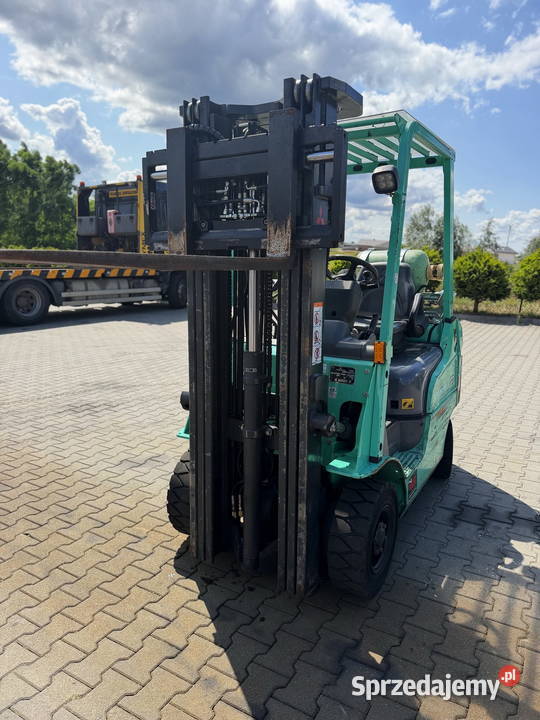 wózek widłowy MITSUBISHI FG18N 1800 Triplex 47m Wózki widłowe Działoszyn