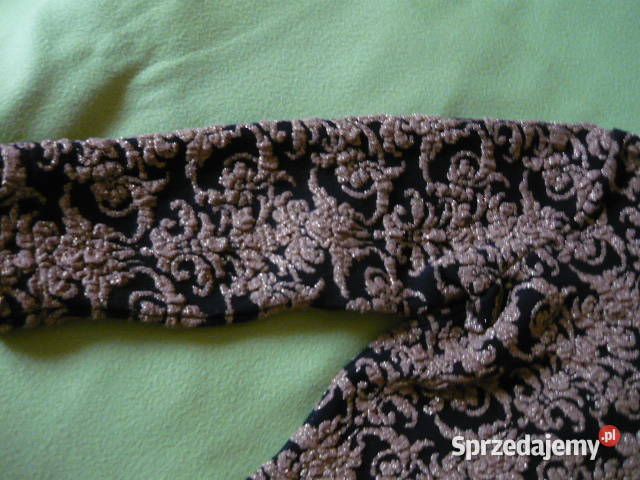 Bluzka ze złotym zdobieniem śląskie