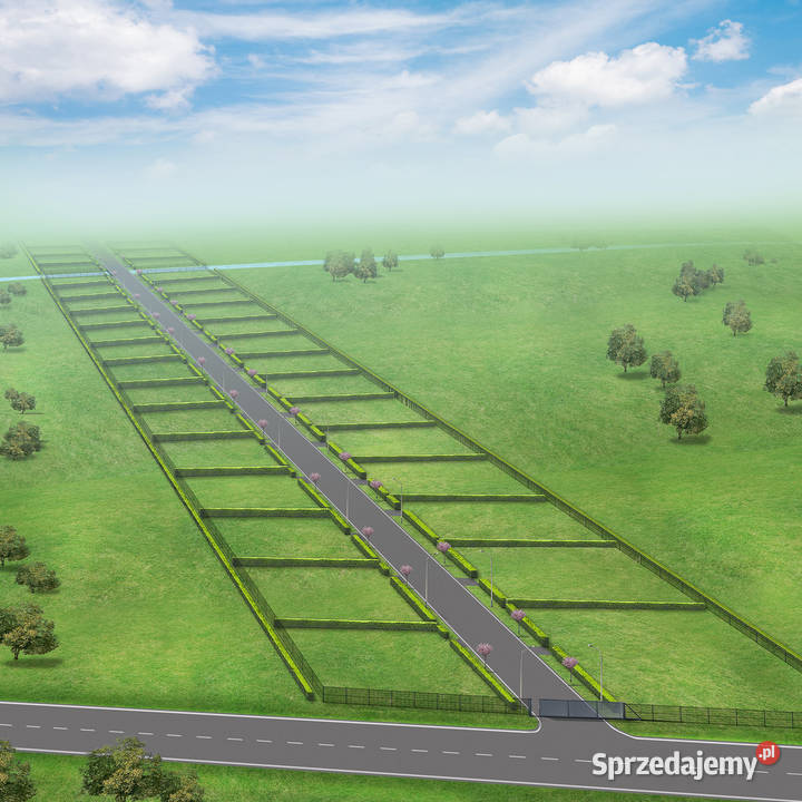 Uzbrojone działki budowlane na nowym osiedlu w Złoczew